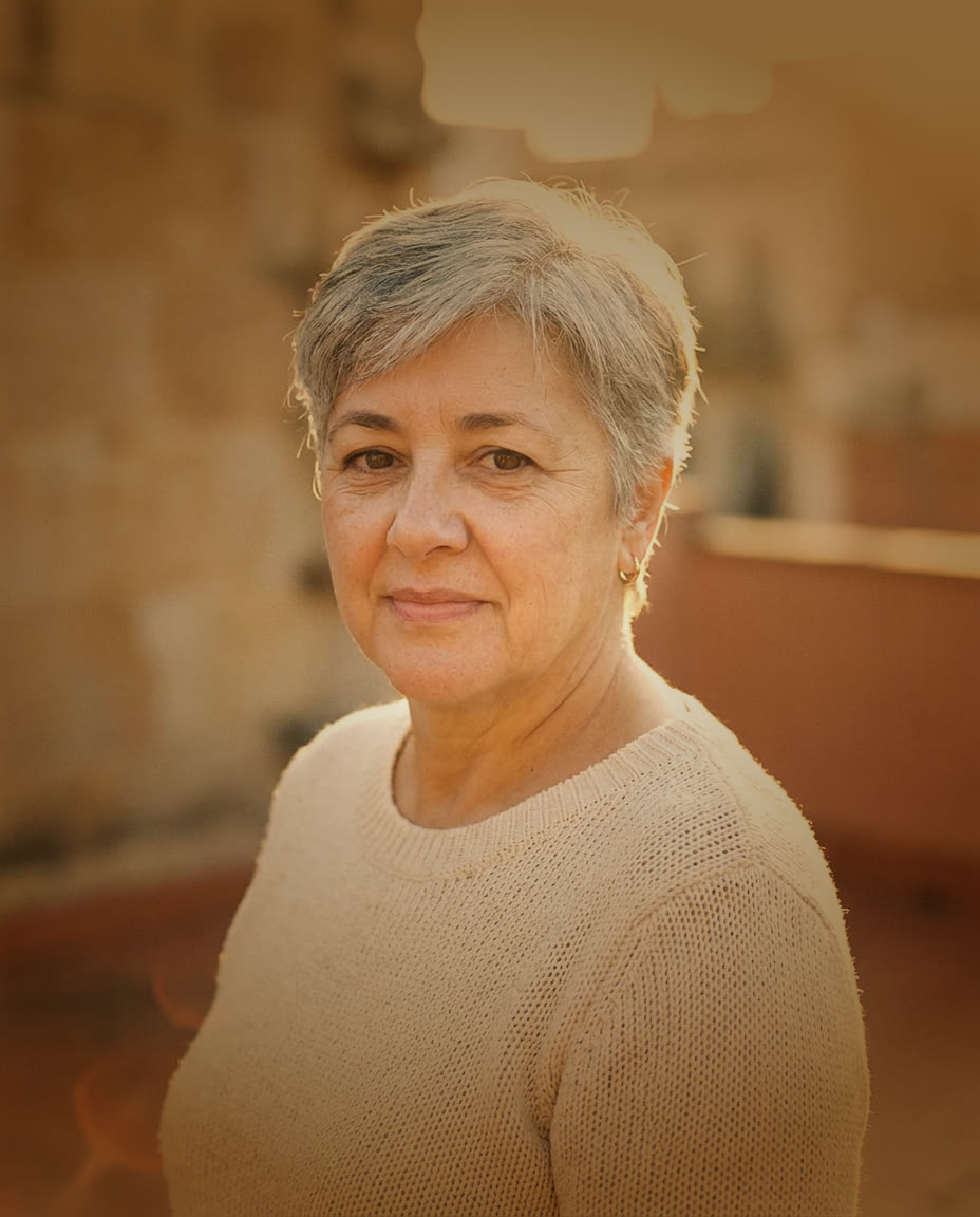 Retrato profesional con IA en estilo Golden Hour — ejemplo 6 sobre un rostro distinto, por Maribel Server